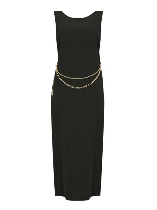 CREPE DRESS TWIN SET | 252TP230000006 NERO